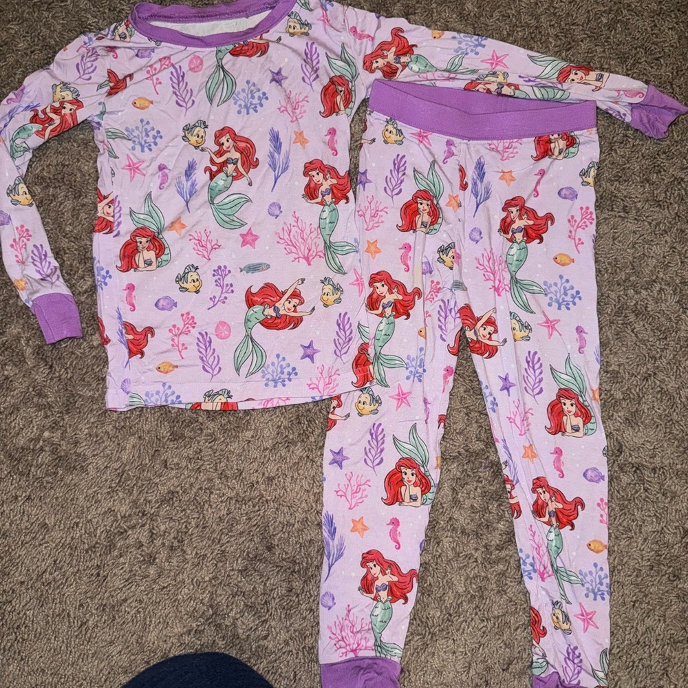Little Sleepies little mermaid pajamas
